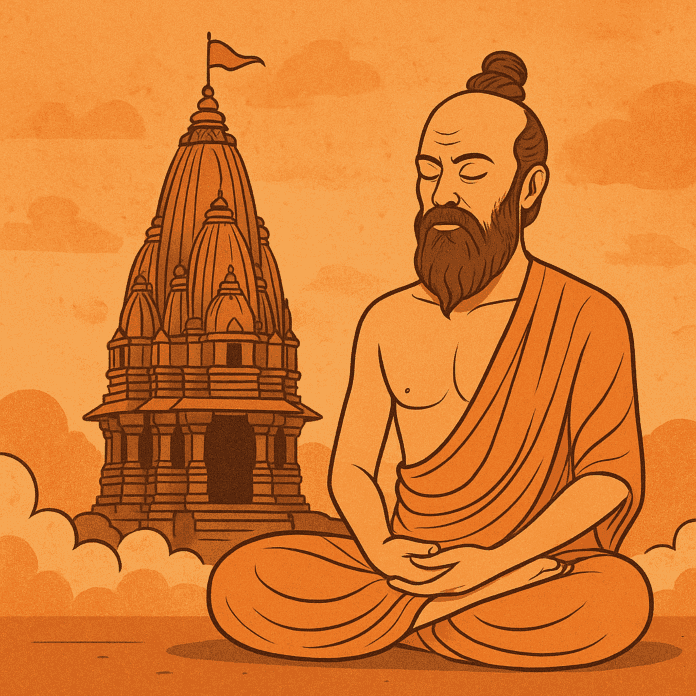 जब मंदिर चुप थे और भीतर कोई बोल रहा था – ध्यान, समाधि और मंदिर की आध्यात्मिक तुलना