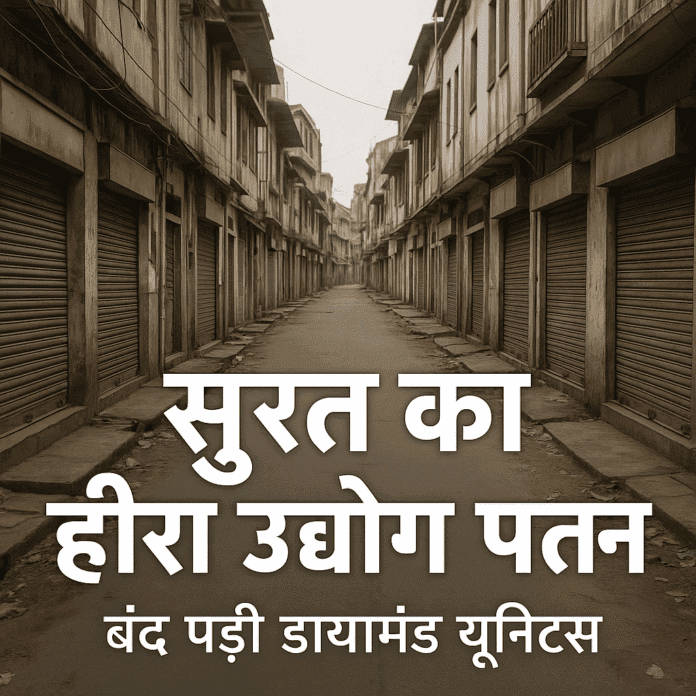 सूरत का हीरा उद्योग पतन